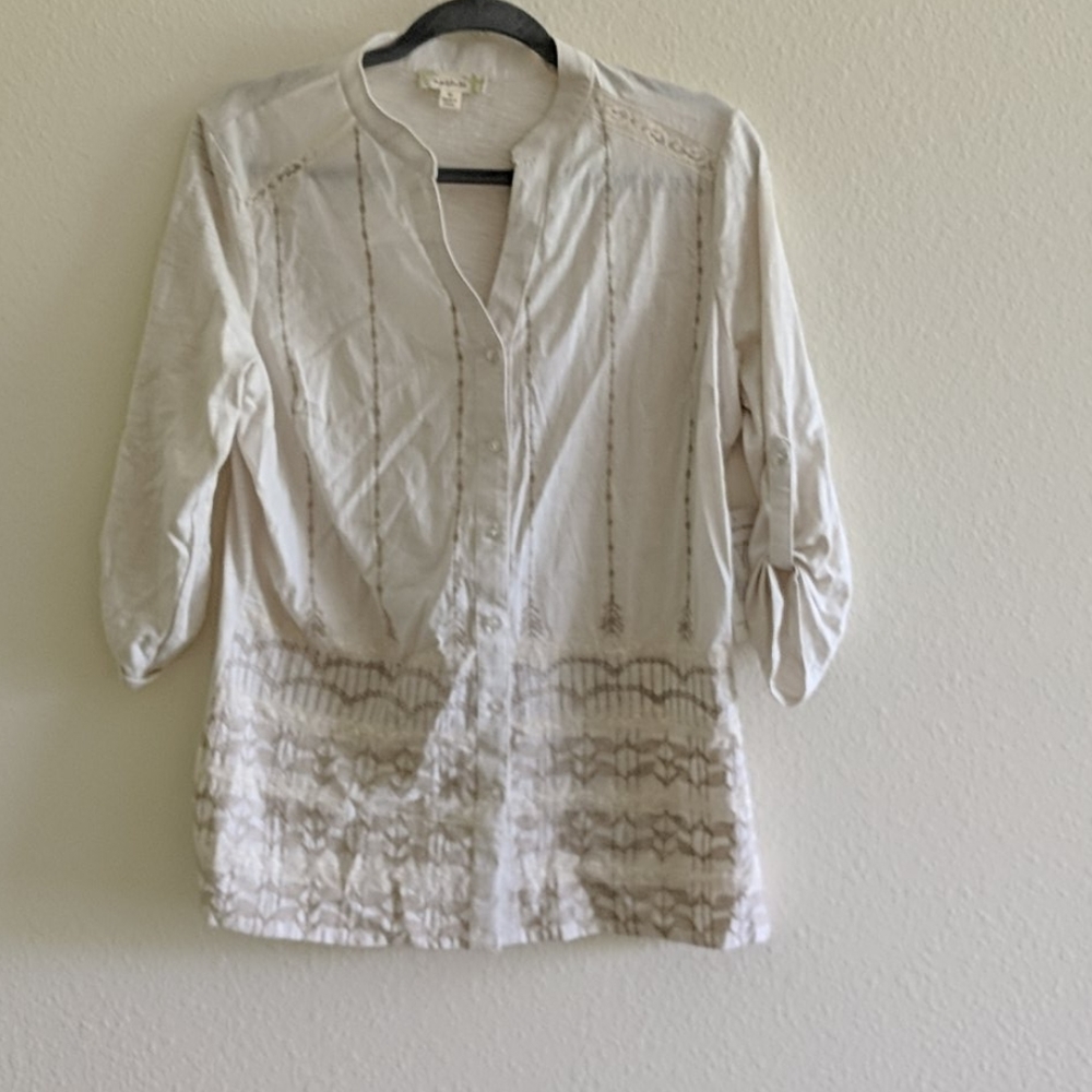 Nurture embroidered blouse